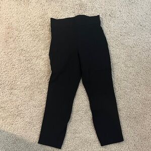 SPANX Black Cropped Leggings